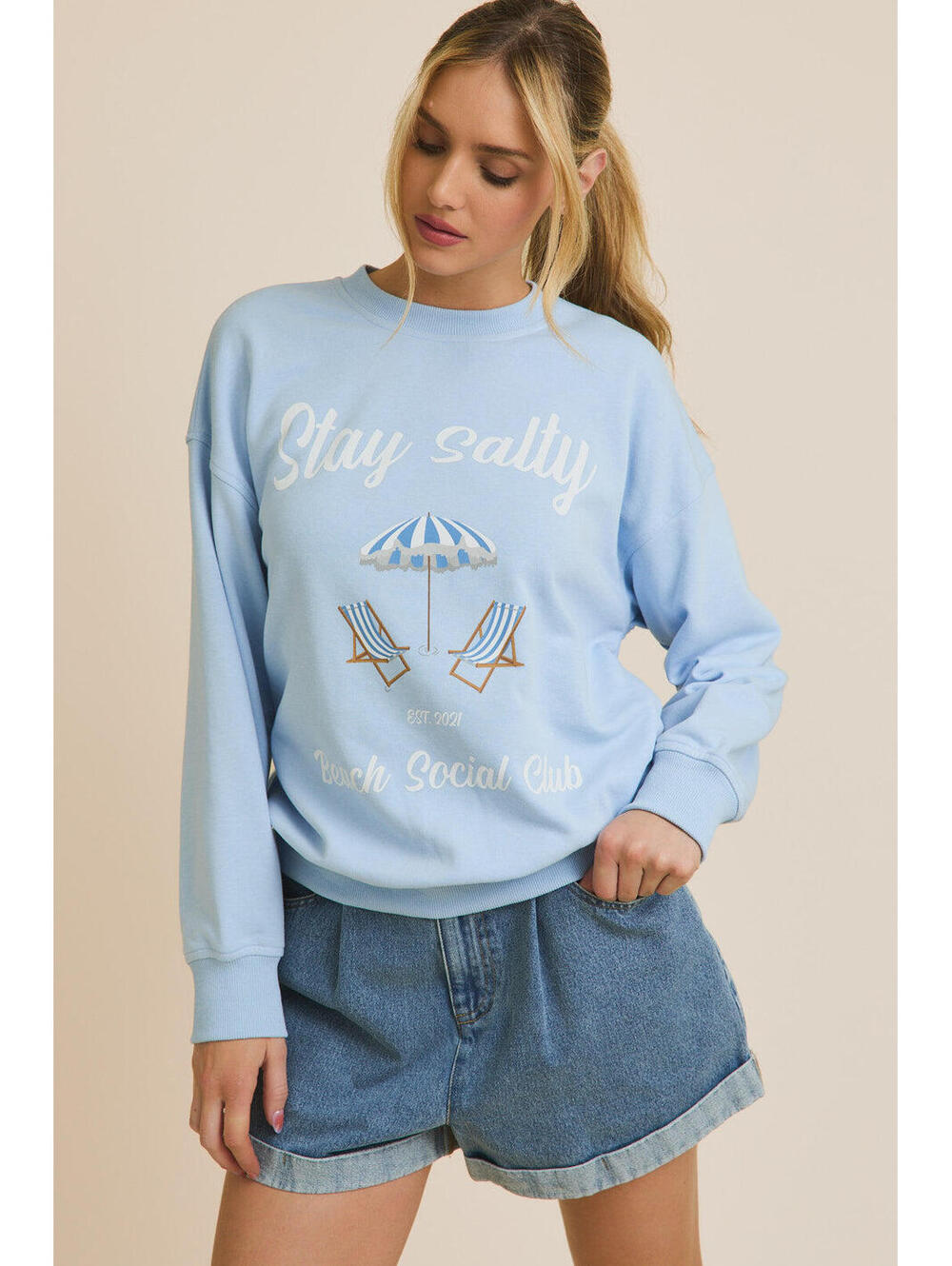 Stay Salty Social Club Sweatshirt
